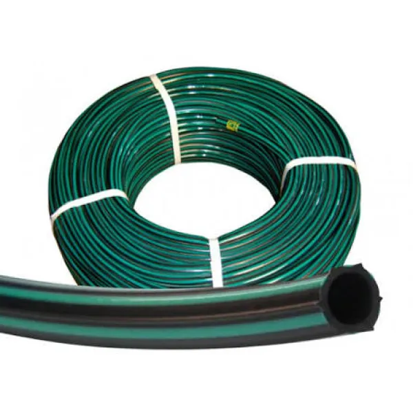 Manguera 1/2 Bicolor Standard Negra/verde Rollo 100 Mts. - mangueras de jardin para uso industrial